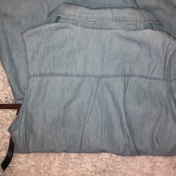 NEW YORK & COMPANY Denim Midi dress - Picture 4 of 4